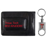 Texas Tech Raiders Leather Cash & Cardholder & Valet Key Chain - Texas Tech Raiders - Flyclothing LLC