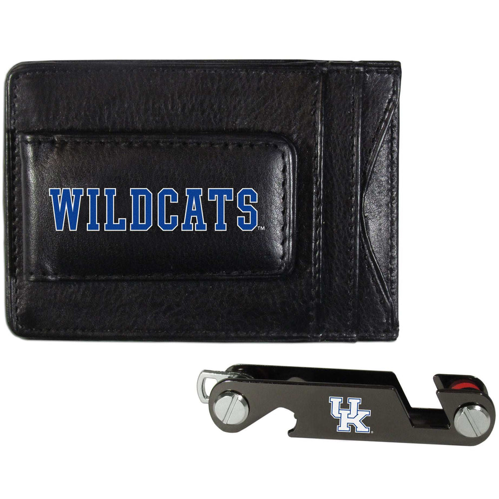 Kentucky Wildcats Leather Cash & Cardholder & Key Organizer - Kentucky Wildcats - Flyclothing LLC