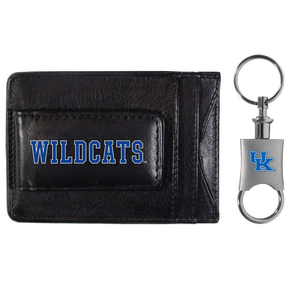 Kentucky Wildcats Leather Cash & Cardholder & Valet Key Chain - Kentucky Wildcats - Flyclothing LLC