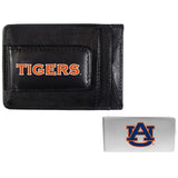Auburn Tigers Leather Cash & Cardholder & Money Clip - Auburn Tigers - Flyclothing LLC