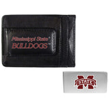 Mississippi St. Bulldogs Leather Cash & Cardholder & Money Clip - Mississippi St. Bulldogs - Flyclothing LLC