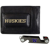 Washington Huskies Leather Cash & Cardholder & Key Organizer - Washington Huskies - Flyclothing LLC