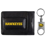 Iowa Hawkeyes Leather Cash & Cardholder & Valet Key Chain - Iowa Hawkeyes - Flyclothing LLC