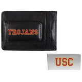 USC Trojans Leather Cash & Cardholder & Money Clip - USC Trojans - Flyclothing LLC