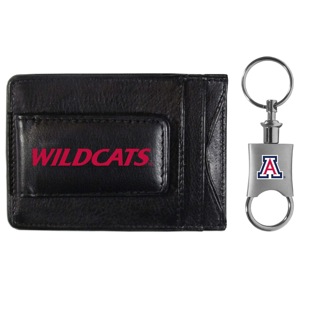 Arizona Wildcats Leather Cash & Cardholder & Valet Key Chain - Arizona Wildcats - Flyclothing LLC
