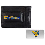 W. Virginia Mountaineers Leather Cash & Cardholder & Money Clip - W. Virginia Mountaineers - Flyclothing LLC