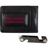 S. Carolina Gamecocks Leather Cash & Cardholder & Key Organizer - S. Carolina Gamecocks - Flyclothing LLC