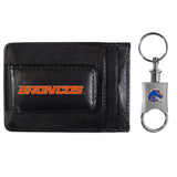 Boise St. Broncos Leather Cash & Cardholder & Valet Key Chain - Boise St. Broncos - Flyclothing LLC