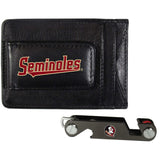 Florida St. Seminoles Leather Cash & Cardholder & Key Organizer - Florida St. Seminoles - Flyclothing LLC