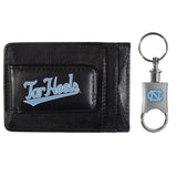 N. Carolina Tar Heels Leather Cash & Cardholder & Valet Key Chain - N. Carolina Tar Heels - Flyclothing LLC