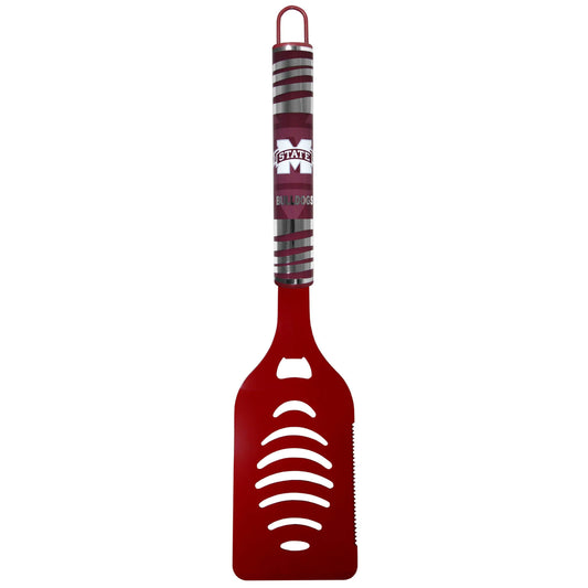 Red spatula with a Mississippi State logo on a white background