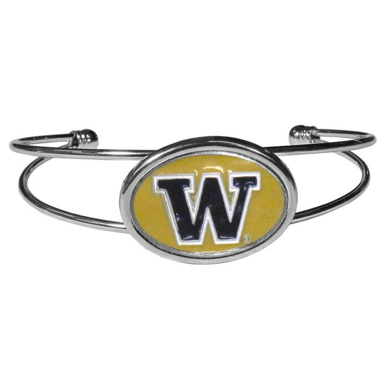 Washington Huskies Cuff Bracelet - Washington Huskies - Flyclothing LLC