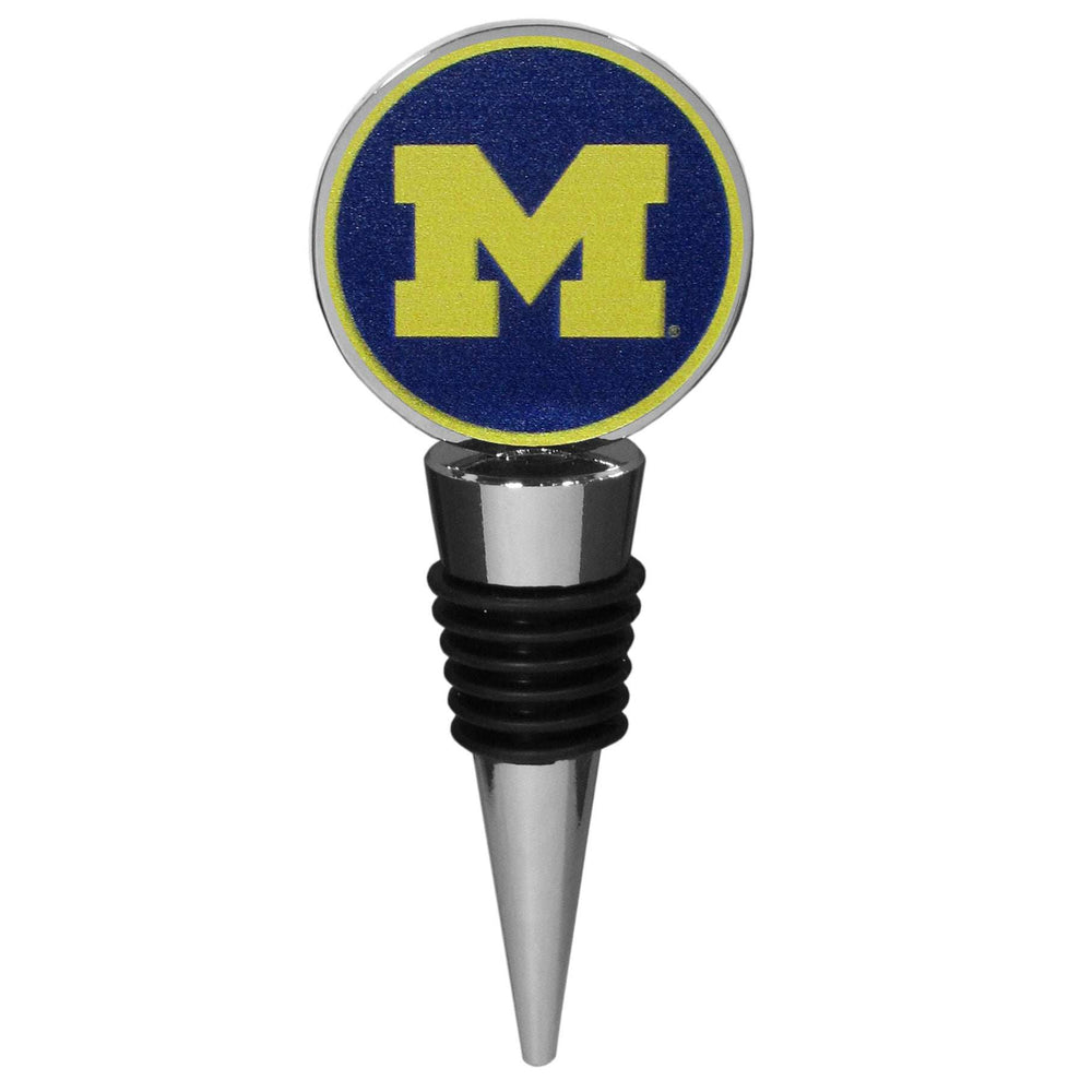 Michigan Wolverines Logo Wine Stopper - Michigan Wolverines - Flyclothing LLC