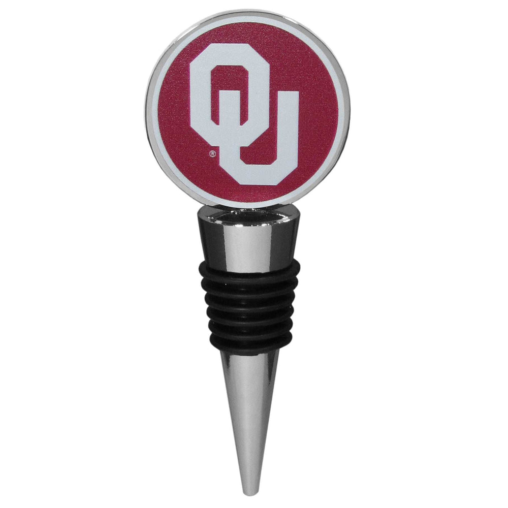 Oklahoma Sooners Logo Wine Stopper - Oklahoma Sooners - Flyclothing LLC