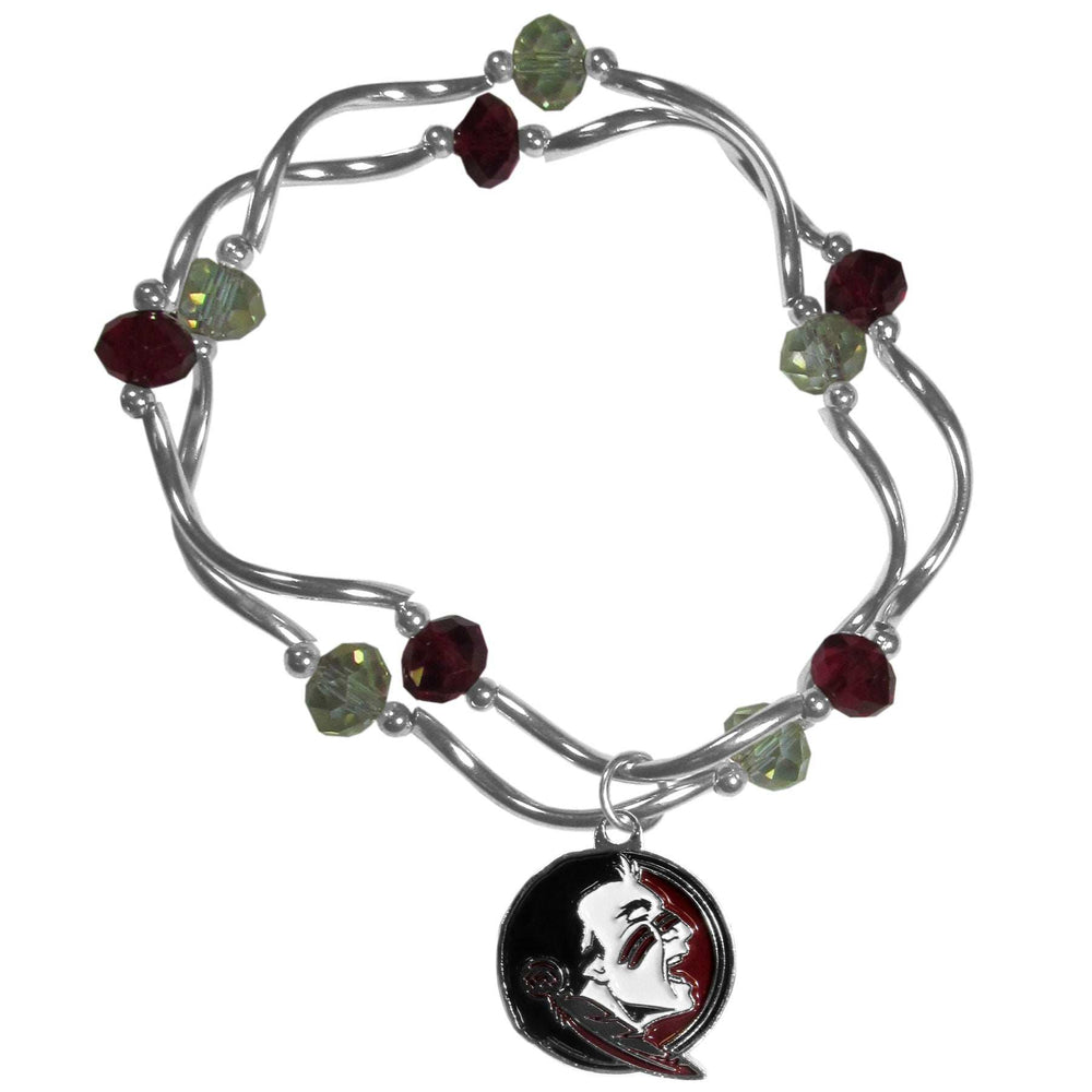 Florida St. Seminoles Crystal Bead Bracelet - Florida St. Seminoles - Flyclothing LLC