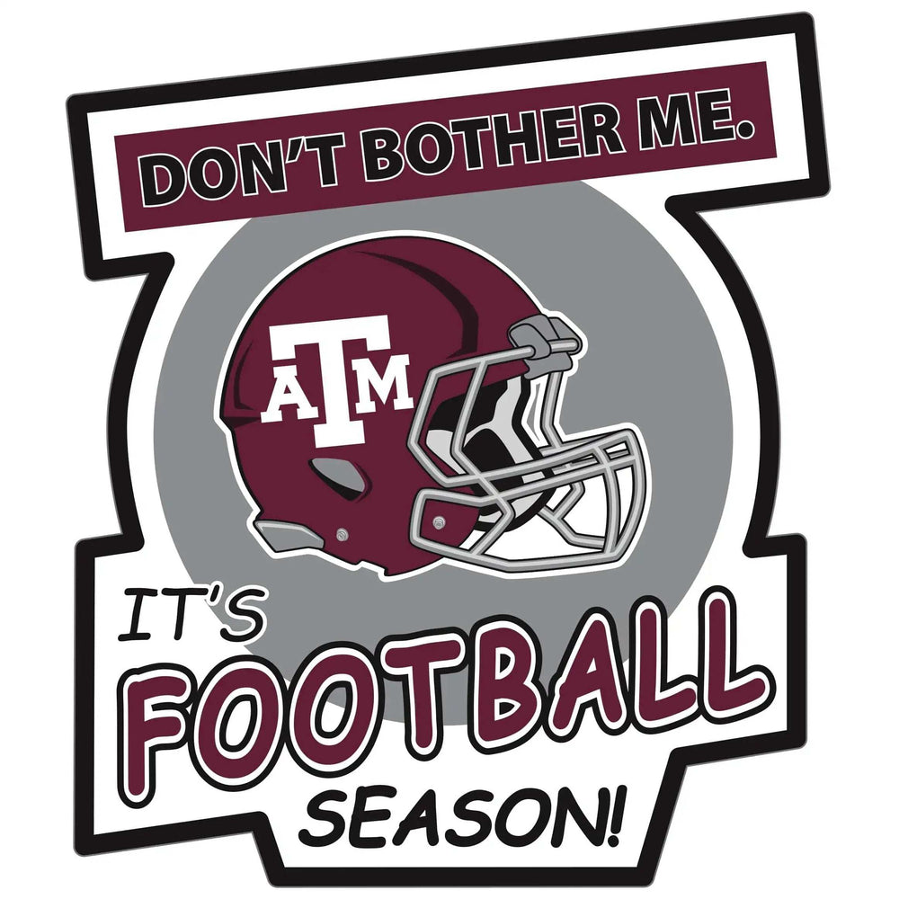 Texas A & M Aggies Don't Bother Me Auto Decal - Texas A & M Aggies - Flyclothing LLC