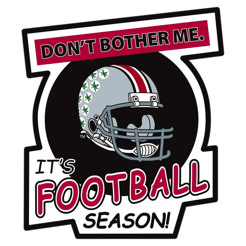Ohio St. Buckeyes Don't Bother Me Auto Decal - Ohio State Buckeyes - Flyclothing LLC