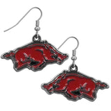 Arkansas Razorbacks Chrome Dangle Earrings - Arkansas Razorbacks - Flyclothing LLC
