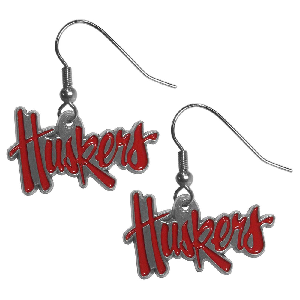 Nebraska Cornhuskers Dangle Earrings - Nebraska Cornhuskers - Flyclothing LLC