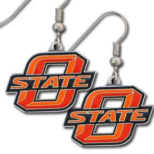 Oklahoma State Cowboys Dangle Earrings - Oklahoma St. Cowboys - Flyclothing LLC