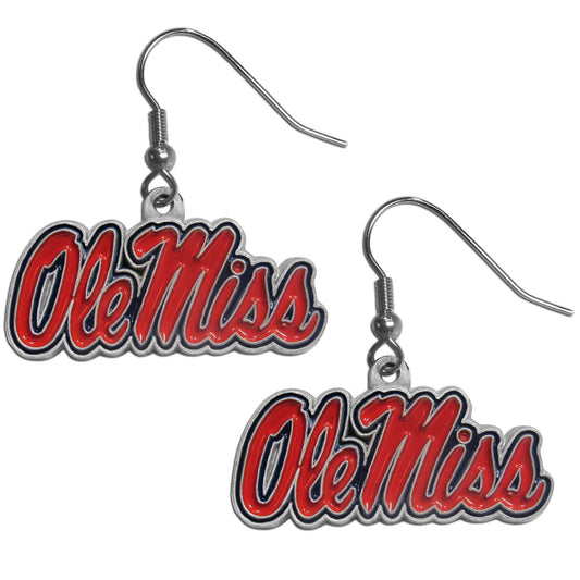 Mississippi Rebels Dangle Earrings - Mississippi Rebels - Flyclothing LLC