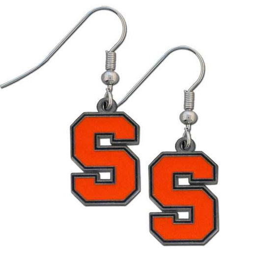 Syracuse Orange Dangle Earrings - Syracuse Orange - Flyclothing LLC