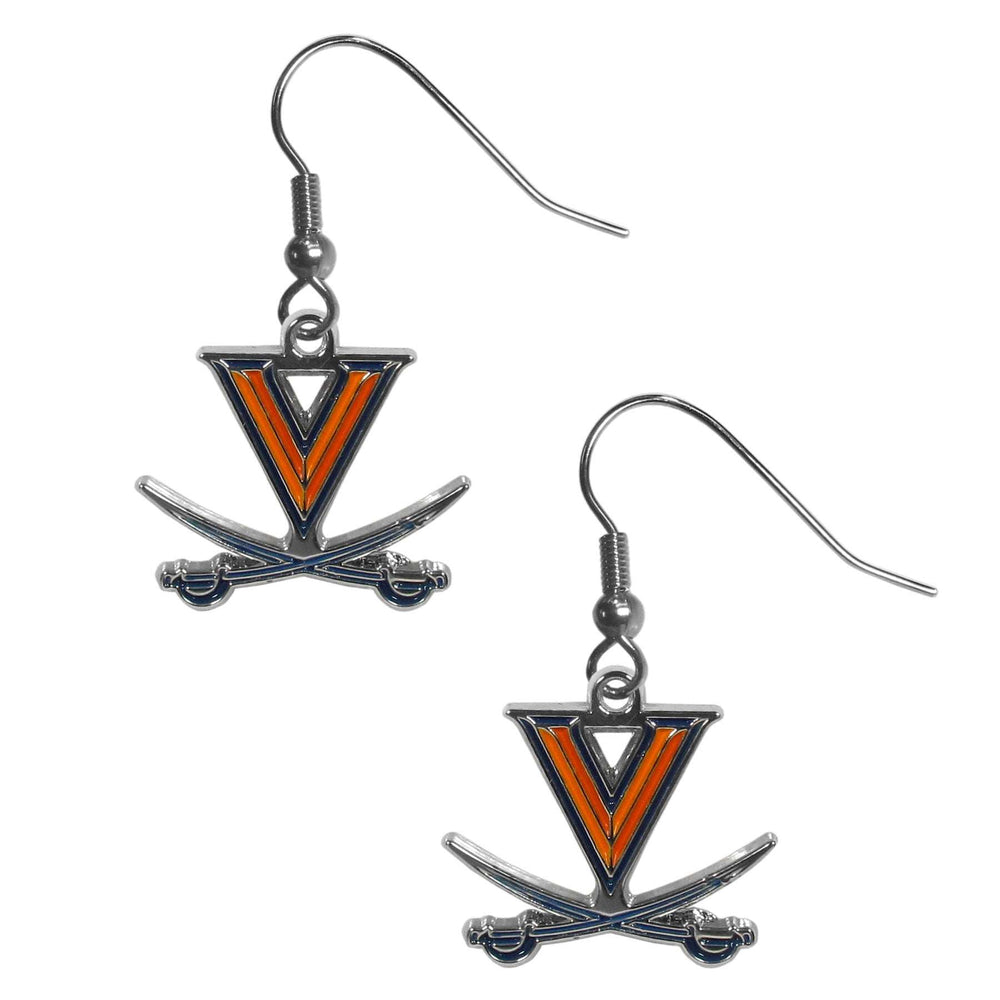 Virginia Cavaliers Chrome Dangle Earrings - Virginia Cavaliers - Flyclothing LLC