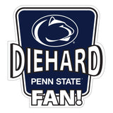 Penn St. Nittany Lions Die-Hard Fan Auto Decal - Penn St. Nittany Lions - Flyclothing LLC