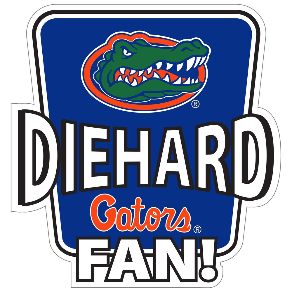 Florida Gators Die-Hard Fan Auto Decal - Florida Gators - Flyclothing LLC