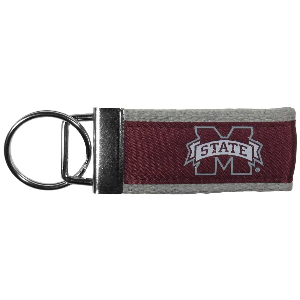 Mississippi St. Bulldogs Woven Key Chain - Mississippi St. Bulldogs - Flyclothing LLC