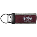Mississippi St. Bulldogs Woven Key Chain - Mississippi St. Bulldogs - Flyclothing LLC