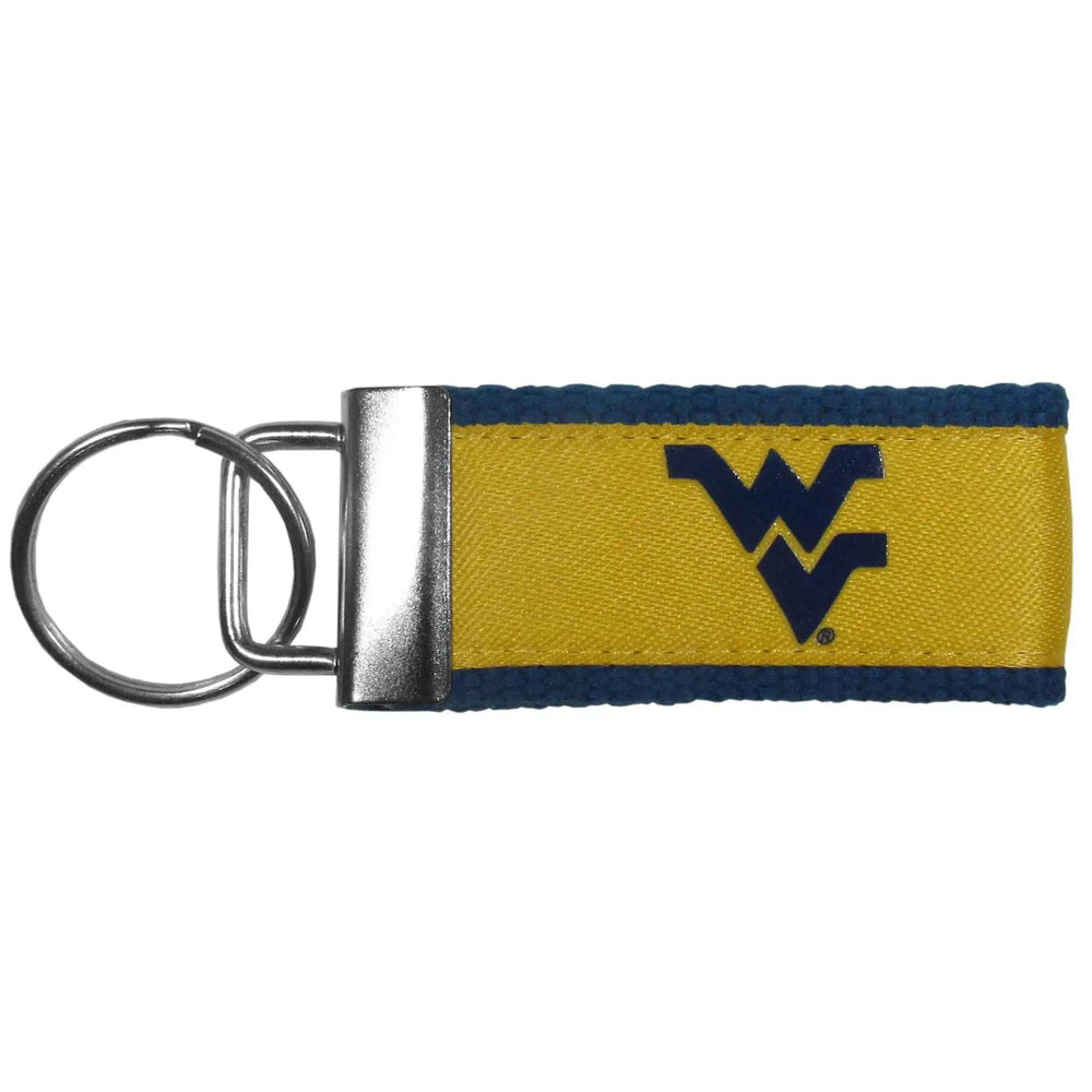 W. Virginia Mountaineers Woven Key Chain - W. Virginia Mountaineers - Flyclothing LLC