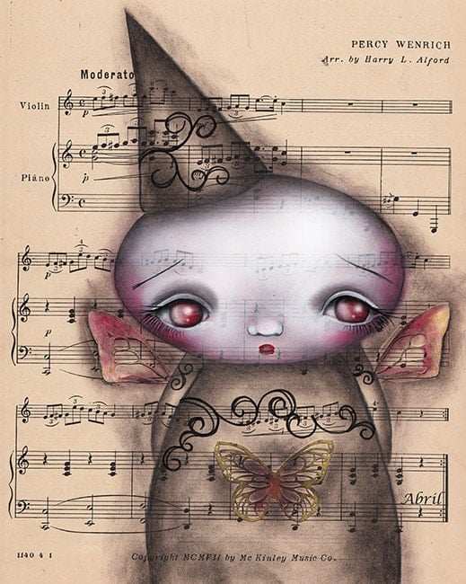 Black Market Art Company Celestyna Print - Black Market Art Company - Flyclothing LLC