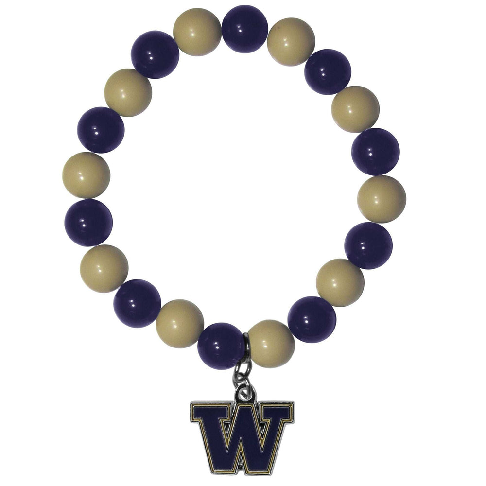 Washington Huskies Fan Bead Bracelet - Washington Huskies - Flyclothing LLC