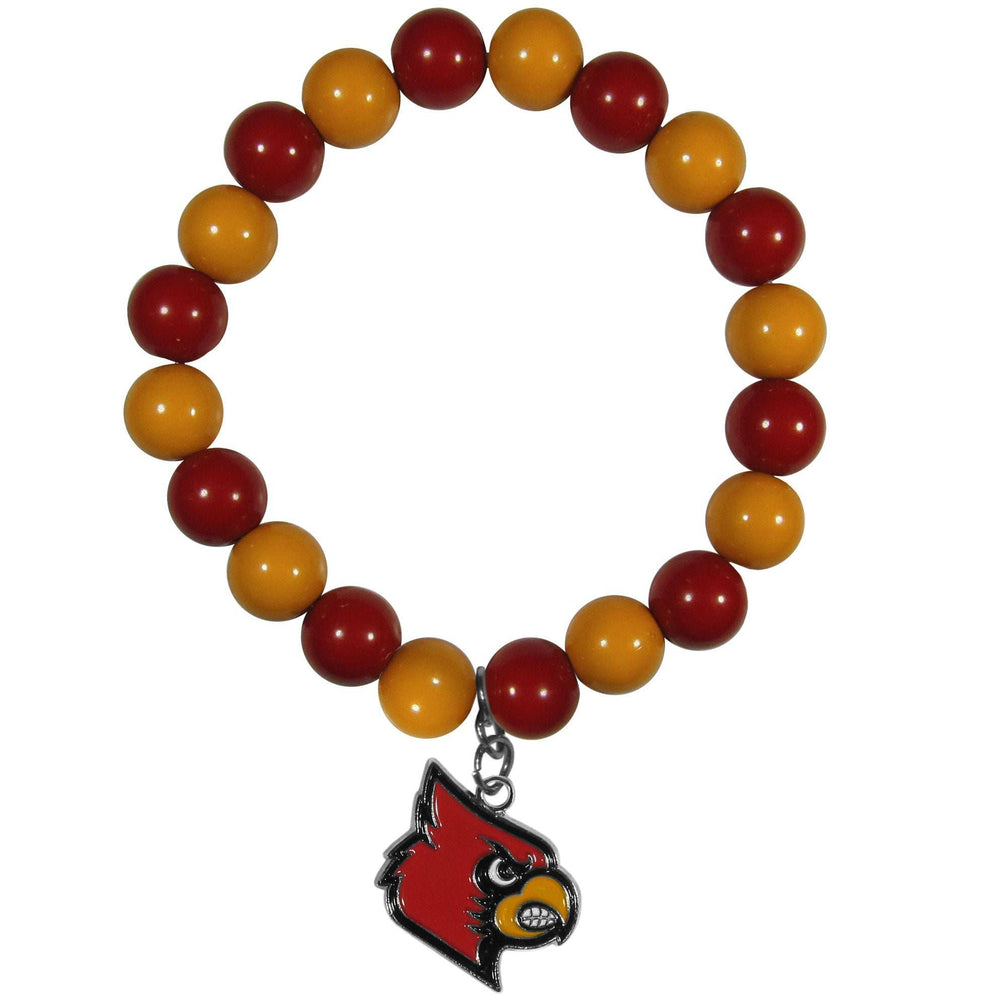 Louisville Cardinals Fan Bead Bracelet - Louisville Cardinals - Flyclothing LLC