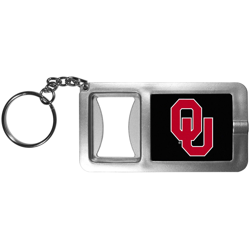 Oklahoma Sooners Flashlight Key Chain with Bottle Opener - Oklahoma Sooners - Flyclothing LLC