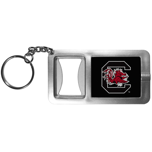 S. Carolina Gamecocks Flashlight Key Chain with Bottle Opener - S. Carolina Gamecocks - Flyclothing LLC