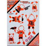 Oregon St. Beavers Family Decal Set Small - Oregon St. Beavers - Flyclothing LLC