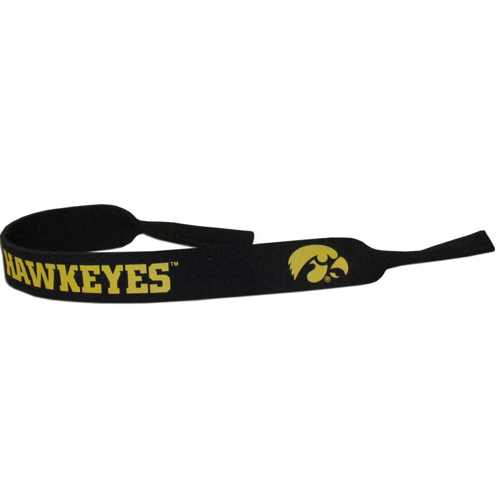 Iowa Hawkeyes Neoprene Sunglass Strap - Iowa Hawkeyes - Flyclothing LLC