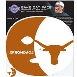 Texas Longhorns Game Face Temporary Tattoo - Texas Longhorns - Flyclothing LLC