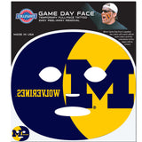 Michigan Wolverines Game Face Temporary Tattoo - Michigan Wolverines - Flyclothing LLC
