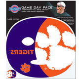Clemson Tigers Game Face Temporary Tattoo - Clemson Tigers - Flyclothing LLC