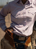 Women's Cowboygirl Prairie Primrose Solid Granddaddy Snap Shirt - Ely Cattleman - Flyclothing LLC