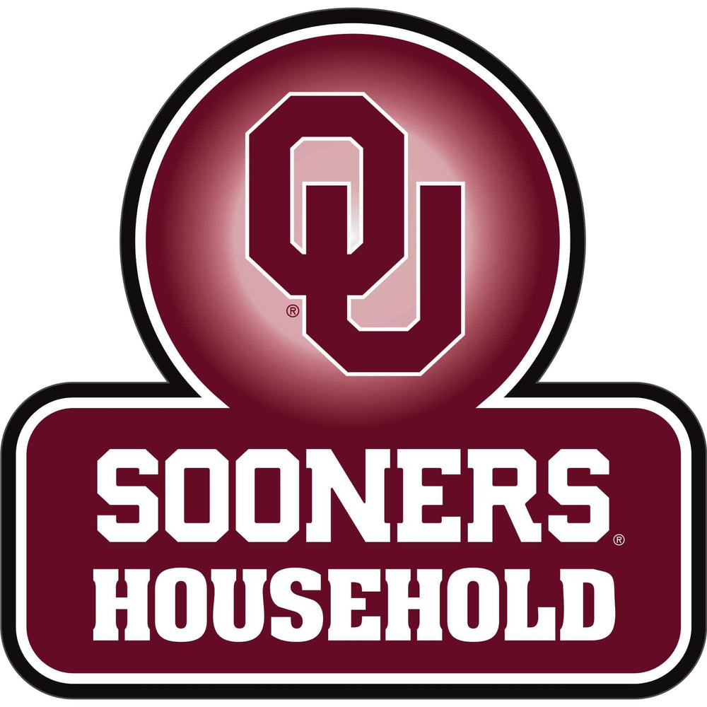 Oklahoma Sooners Household Auto Decal - Oklahoma Sooners - Flyclothing LLC