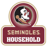 Florida St. Seminoles Household Auto Decal - Florida St. Seminoles - Flyclothing LLC