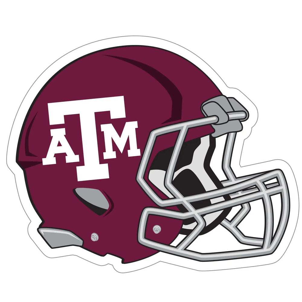 Texas A & M Aggies Helmet Auto Decal - Texas A&M - Flyclothing LLC
