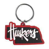 Nebraska Cornhuskers Home State Flexi Key Chain - Nebraska Cornhuskers - Flyclothing LLC