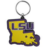 LSU Tigers Home State Flexi Key Chain - LSU Tigers - Flyclothing LLC