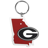 Georgia Bulldogs Home State Flexi Key Chain - Georgia Bulldogs - Flyclothing LLC