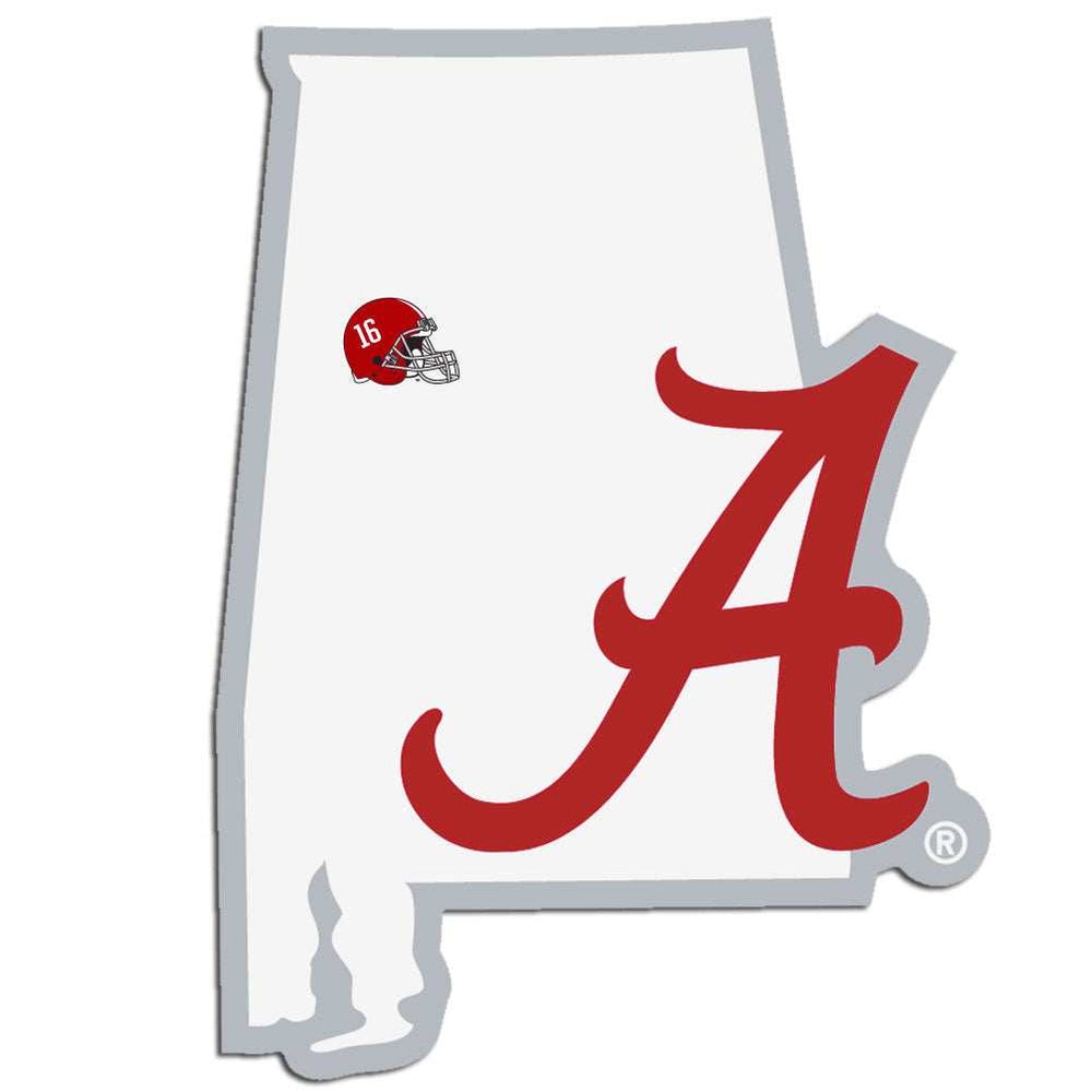 Alabama Crimson Tide Home State Decal - Alabama Crimson Tide - Flyclothing LLC